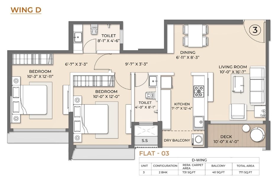 Arkade-Pearl-Floor-Plan-Wing-D-2-BHK-771-Sqft